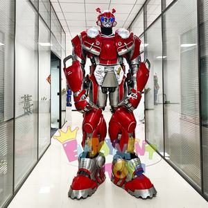 Nuovo Arrivo Costume Robot Rosso Realistico e Accattivante di Alta Qualità in EVA ad Alta Densità per Performance Cosplay con Luci a LED in Super Offerta - Product Image 2