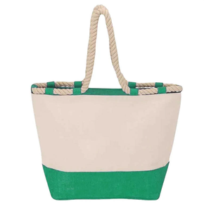 Bolsa de lona en blanco, bolsa de compras personalizada de lona gruesa de algodón, bolsa grande de lona con asa. - Product Image 4