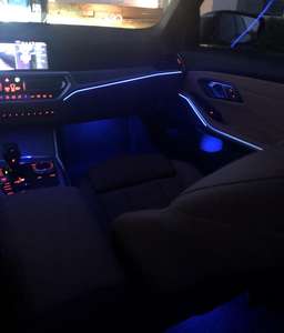 Kit di Aggiornamento Luce Ambientale G20 Finitura LED Console Centrale per <span class=keywords><strong>BMW</strong></span> Serie 3 <span class=keywords><strong>320i</strong></span> 330i M340i Illuminazione Interna d'Atmosfera - Product Image 3