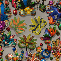 Pays-bas personnalisé patchs brodés Oeteldonk feutre cadeau de noël masque enfants Cactus broderie tissu vêtements