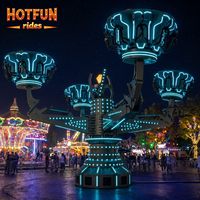 Grand manège Energy Claw à 32 places, équipement d'amusement extérieur, manèges Energy Storm pour parcs à thème et fêtes foraines