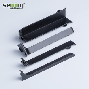 Nhôm ốp chân tường hồ sơ 40mm 60mm 80mm Nhôm cạnh ốc vít tường bảo vệ kim loại Ốp chân tường Hội Đồng Quản trị ván chân tường - Product Image 6