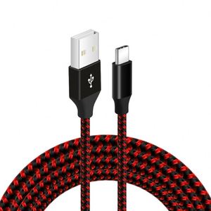 Nylon Braided Micro <b>Usb</b> <b>Cable</b> 3ft 6ft 10ft <b>Type</b>-<b>C</b> Fast Charger 1m 2m 3m <b>Cable</b> for iPhone <b>USB</b> <b>Cable</b> - Product Image 1