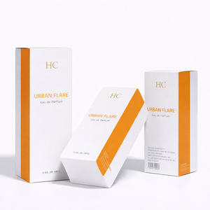 Caja de Embalaje de Perfume de Cartón Plegable Personalizada con Acabado Brillante y Cierre a Presión para Exhibición en Estantes de Minoristas - Product Image 5