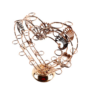 ที่วางแก้วรูปหัวใจเรืองแสง LED พร้อมข้อความ 1314 520 สุขสันต์วันเกิด สำหรับบาร์ คาราโอเกะ ไนท์คลับ งานเลี้ยงค็อกเทล ตกแต่งวันเกิด - Product Image 5