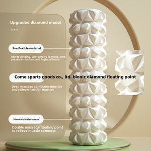 Cơ Bắp Rỗng Thư Giãn Massage Thanh PVC Yoga Cột Mace Con Lăn Cho Tập Thể Dục Tập Thể Dục Thiết Bị Với Bọt Trục - Product Image 4