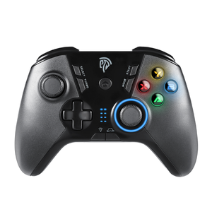 คอนโทรลเลอร์เกมไร้สาย <span class=keywords><strong>EasySMX</strong></span> ESM-9110 รุ่นปี 2025 ได้รับสิทธิบัตรระดับโลก ความถี่ 2.4GHz พร้อมระบบสั่นคู่ จอยสติ๊กแบบ Type-C USB แบตเตอรี่ 600mAh - Product Image 1