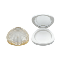 Nouvelle Boîte Vide Compacte Transparente Style Coque 5G pour Poudre de Fard à Joues Cosmétique, Éclaircissant Monocouleur, Contour et Fard à Paupières