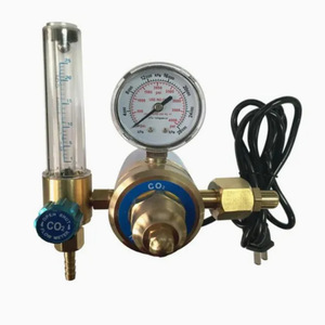 วาล์วลดแรงดัน CO2 พร้อมเกจวัดและมิเตอร์วัดการไหลสำหรับอุปกรณ์เชื่อม - Product Image 5