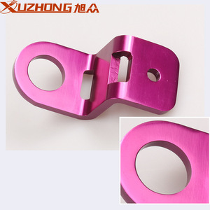 Xuzhong Radiator Mounting <b>Bracket</b> 90x42mm Red Universal Car Modification Part - Product Image 4
