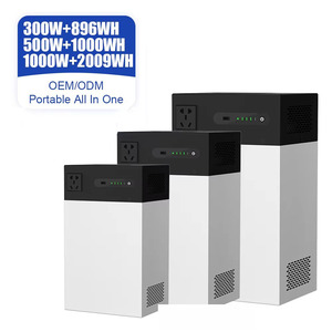 300W 896WH 1000W 2009WH Portable Power Station All-in-One Solar <b>Generator</b> MPPT Controller Pure Sine Wave Home Backup <b>Camping</b> 300 - Product Image 1