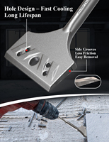 Ciseau à sculpter SDS Plus KAFUWELL CR5101 25 °   Marteau perforateur rotatif pour la démolition, pour enlever les carreaux et l'adhésif du béton