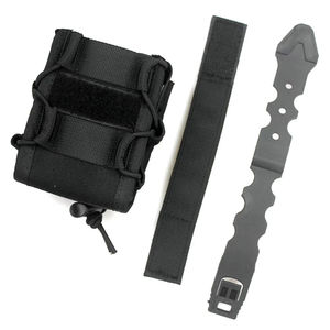 New Product Black Waterproof Nylon Holsters Outdoor Portable Hook and Loop Men's Tactical High Pressure 5 Slots Waist Pouch - Product Image 3