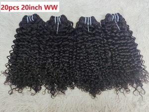 Letsfly Vente à Chaud Extensions de Cheveux Vague d'Eau Grade 9A Cheveux Vierges Humains Couleur Naturelle Armure de Cheveux Bouclés - Product Image 5