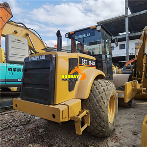 Rodillo Vibratorio de Doble Tambor Caterpillar CS-683E de Segunda Mano con Excelente Rendimiento, 110 kW de Potencia, 15KN de Fuerza Excitante, Alta Calidad - Product Image 3