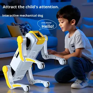Perro Robot Inteligente con IA, Perro Mecánico de 8 Ruedas con Acrobacias, Juguete con Control Remoto Inalámbrico, Juguete de Plástico para Niños - Product Image 2