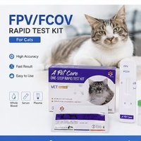 Kits de test rapide pour le calicivirus félin (FCV) chez le chat, tests antigéniques, tests vétérinaires rapides