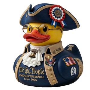 Figurine en résine de canard We The People, 250e anniversaire, décoration patriotique de collection, 1776-2026 - Product Image 4
