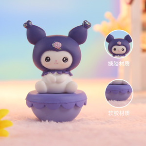 ตุ๊กตาสัตว์น่ารัก Yu Mo แบบกลม วัสดุไวนิล ของตกแต่งบ้าน ของประดับโต๊ะในห้องนั่งเล่น ของขวัญวันเกิด ของขวัญแต่งงาน - Product Image 3