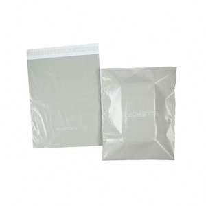 Luxury Plastic Shipping Express <b>Package</b> <b>Bag</b> Silver Custom Logo Envelope Postage Express <b>Bag</b> With Waterproof - Product Image 1