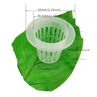Pot de culture hydroponique double couche en PP de qualité alimentaire, panier intérieur respirant, auto-arrosant, pour plantes de bureau