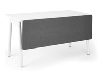 Paravents de bureau modernes amovibles, design acoustique insonorisant, ignifuge, matériau PET écologique NRC 0.9 pour chambre à coucher