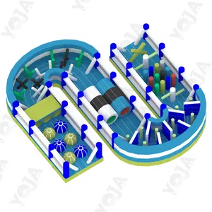 Inflatable 5k Obstacle Course Inflatable Obstacle Paint Ball Inflatable Obstacle Course For Kids