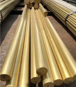 Manufacturer Price High Quality C11000 T2 Copper Ground Rod Super Pure Brass Rod Round Flat Copper Bar Bars/rods Price