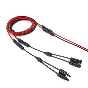 Câble d'extension solaire PNTECH 1,52 m (5 pi) DC PV en cuivre étamé 30 A pour station d'alimentation - Product Image 2