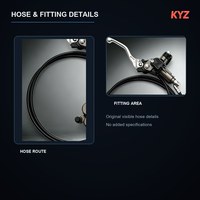 Kit de frein arrière KYZ, cylindre hydraulique en alliage d'aluminium CNC, tout-terrain, vélo électrique, Surron Light Bee X Ultra Bee, neuf