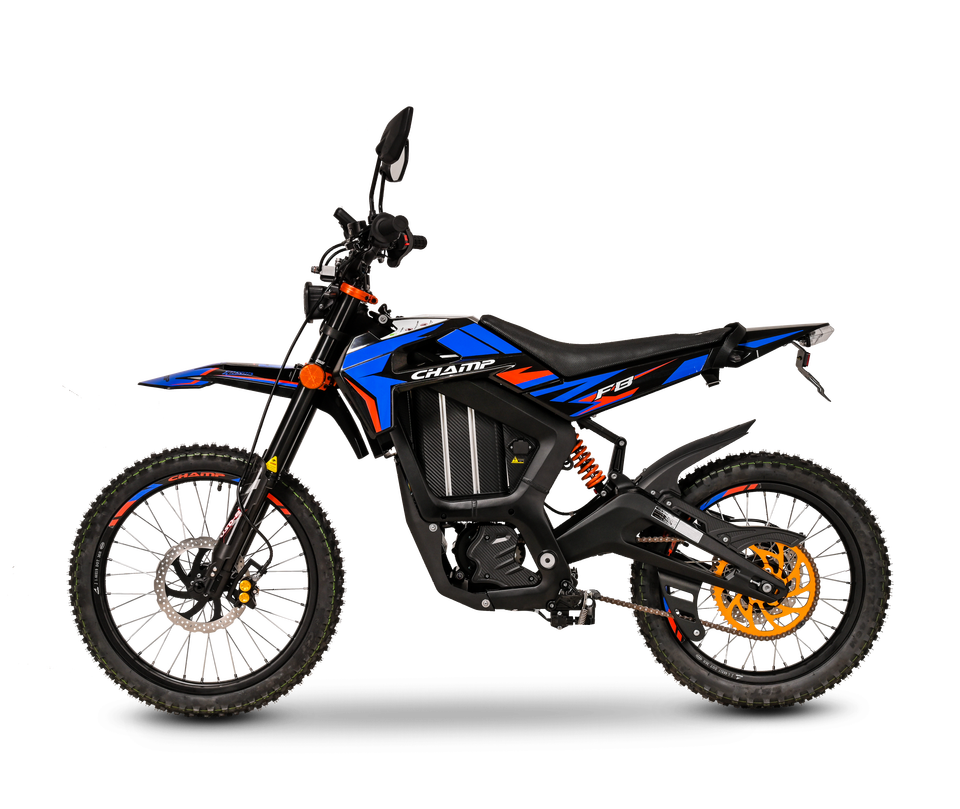 Powerful Electric Off Road Motorcycle 4000W High Speed Long Range Dirt ...