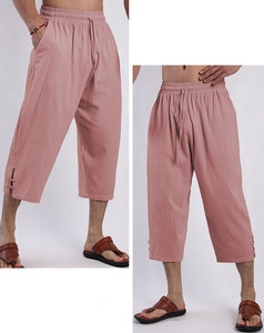 <span class=keywords><strong>Pantaloni</strong></span> capri da uomo multicolori <span class=keywords><strong>con</strong></span> <span class=keywords><strong>elastico</strong></span> <span class=keywords><strong>in</strong></span> vita e coulisse, <span class=keywords><strong>pantaloni</strong></span> casual da vacanza - Product Image 5