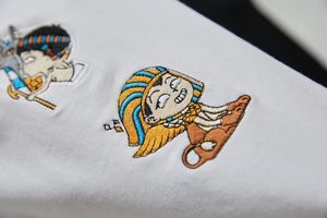 2022 Новый Стильный Простой хлопковый объемный велюровый спортивный костюм для бега с вышивкой логотипа на заказ спортивный костюм мужской спортивный костюм унисекс - Product Image 3