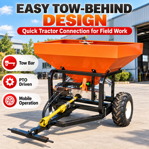 Esparcidora de Fertilizante Agrícola de Disco Único para Tractor, Máquina de Distribución Estable y Uniforme para Campos Grandes - Product Image 4