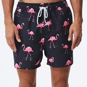 Pantaloncini da surf da uomo personalizzati costumi da bagno traspiranti con la tua stampa di <span class=keywords><strong>Design</strong></span> - Product Image 4