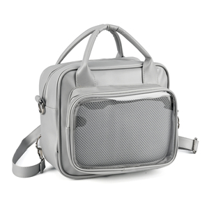 Bolso de Mano de Cuero PU Premium para <span class=keywords><strong>Mujer</strong></span>, Bolso Tote con Ventana y Correa para el Hombro - Product Image 5