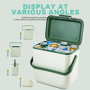 휴대용 캠핑 에버리치 플라스틱 보냉 아이스박스 필드 바 아이스 쿨러 박스 6L 8L <span class=keywords><strong>10L</strong></span> - Product Image 6