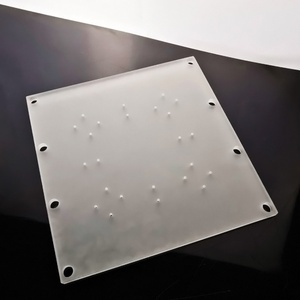 Nhà máy tùy chỉnh nhiệt độ cao và chống ăn mòn thủy tinh thạch anh tấm Frosted thạch anh tấm - Product Image 3