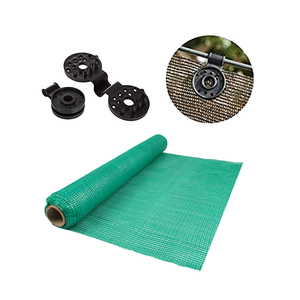 Usine chinoise <span class=keywords><strong>50m</strong></span> 8 aiguilles 80gsm HDPE bande ombre net vert - Product Image 3
