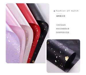 กระดาษห่อดอกไม้กันน้ำลายดรีมโกลด์และซิลเวอร์พอยท์ วัสดุห่อดอกไม้ กระดาษห่อของขวัญ - Product Image 5