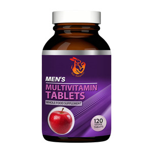 Tabletas multivitamínicas de alta calidad para hombres con vitamina A y vitamina C que apoyan un metabolismo saludable y promueven una energía sostenida. - Product Image 1
