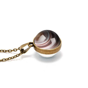 Collane di moda di tendenza per le donne elegante pendente con perla d'angelo gioielli in titanio rodiato per regali - Product Image 1