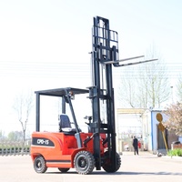 Chariot élévateur électrique à batterie 1,5 tonne Euro 5 CE EPA 4 roues motrices, petit chariot élévateur contrepoids électrique, livraison gratuite
