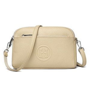 <span class=keywords><strong>Sac</strong></span> bandoulière <span class=keywords><strong>femme</strong></span> tendance 2025 – Nouveau style polyvalent, simple, en <span class=keywords><strong>cuir</strong></span>, avec lettres, fermeture éclair, style coréen - Product Image 2