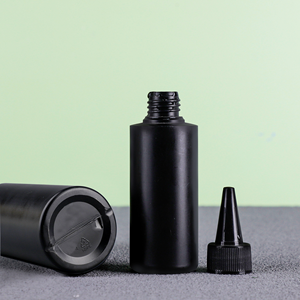Red Square PP Plastic Bottles with Lotion Pump Cosmetic Use - Product Image 5