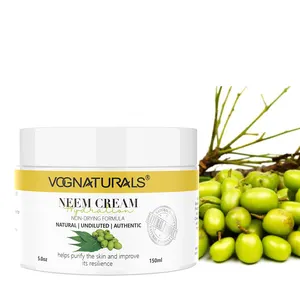 Private Label Neem Facial Cream With Repair Skin Refreshing Moisturizing