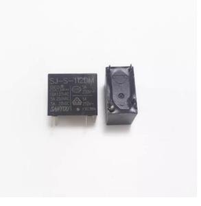 SJ-S-105 <span class=keywords><strong>109</strong></span> 112 118 <span class=keywords><strong>relais</strong></span> de puissance 124DMH/LMH-F haute sensibilité 24VDC 5A 4pin <span class=keywords><strong>relais</strong></span> SJ-S-124LM - Product Image 2