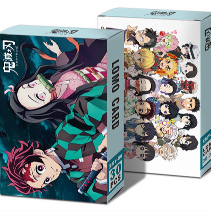 Лидер продаж, знаменитая бумага из аниме, карточка ЛОМО, академическая карточка my hero, подарок, карточка ЛОМО из японского аниме для убийц демонов