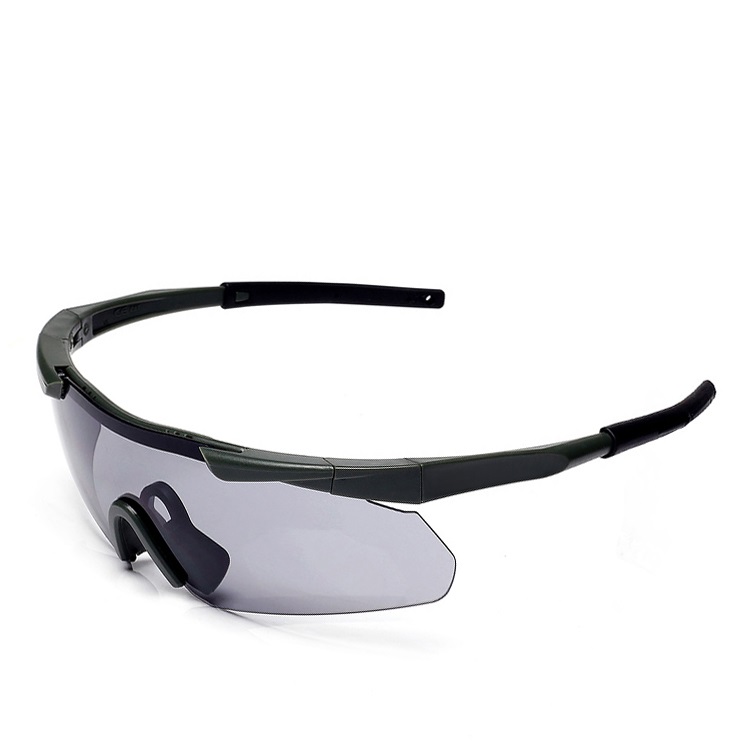 Gafas de sol tácticas de protección contra el polvo, lentes de seguridad de grado de combate, de Tiro Táctico, gran oferta