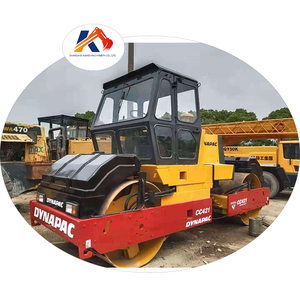 รถบดถนนมือสอง Dynapac CC421 คุณภาพสูง แบรนด์สวีเดน สภาพดี รถบดแบบดรัมคู่ ขายอุปกรณ์หนัก - Product Image 1